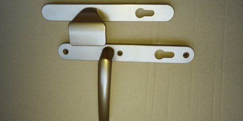 Opera bronz gombos kilincs