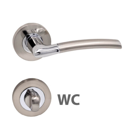 Vesta króm-mattkróm kilincs 